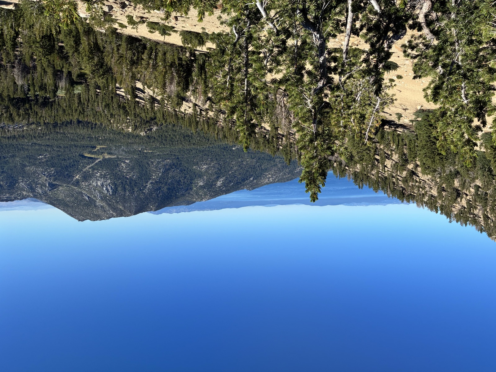 Climbing to Freel Pass in the morning.