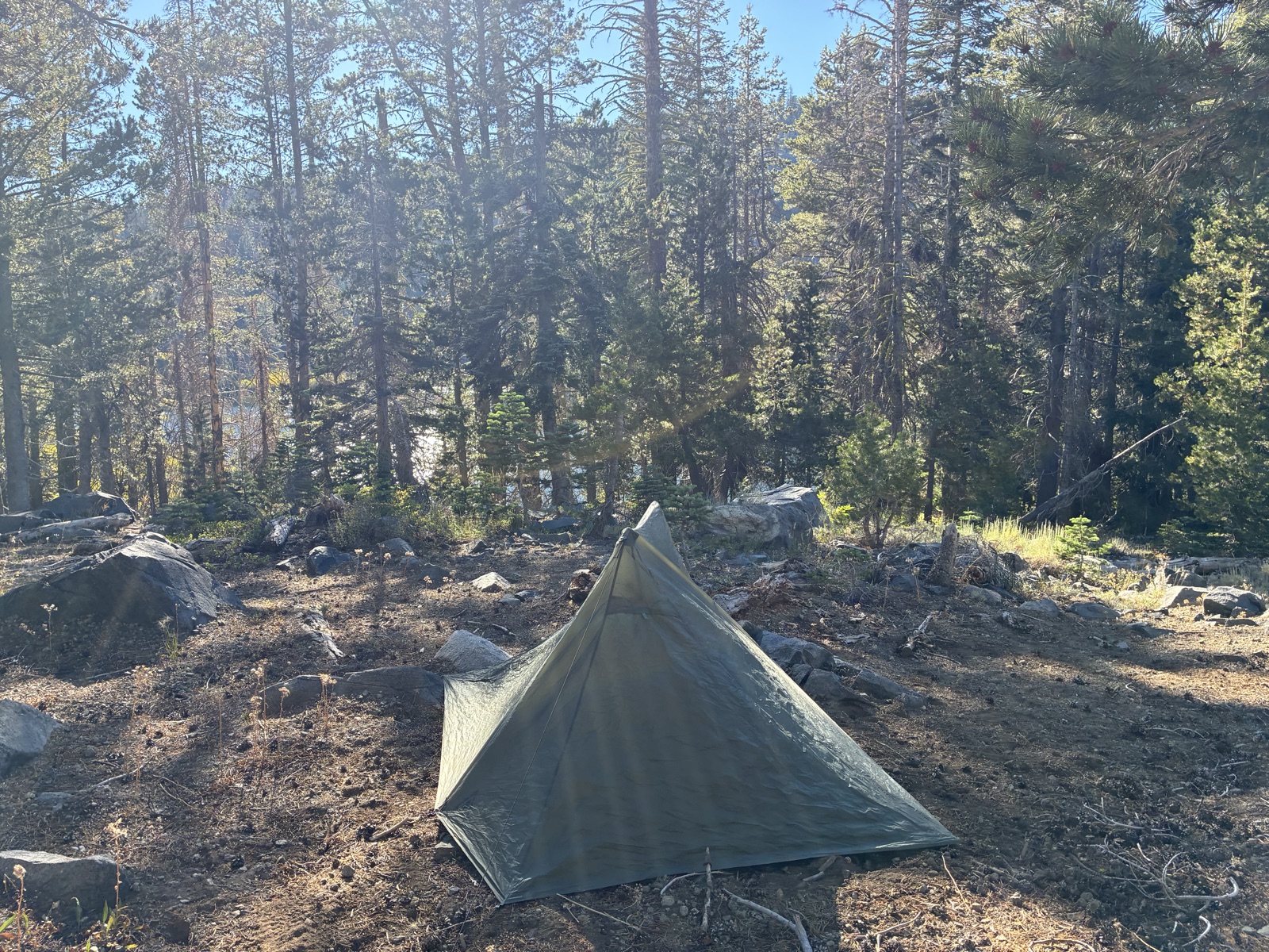 Night six camp.