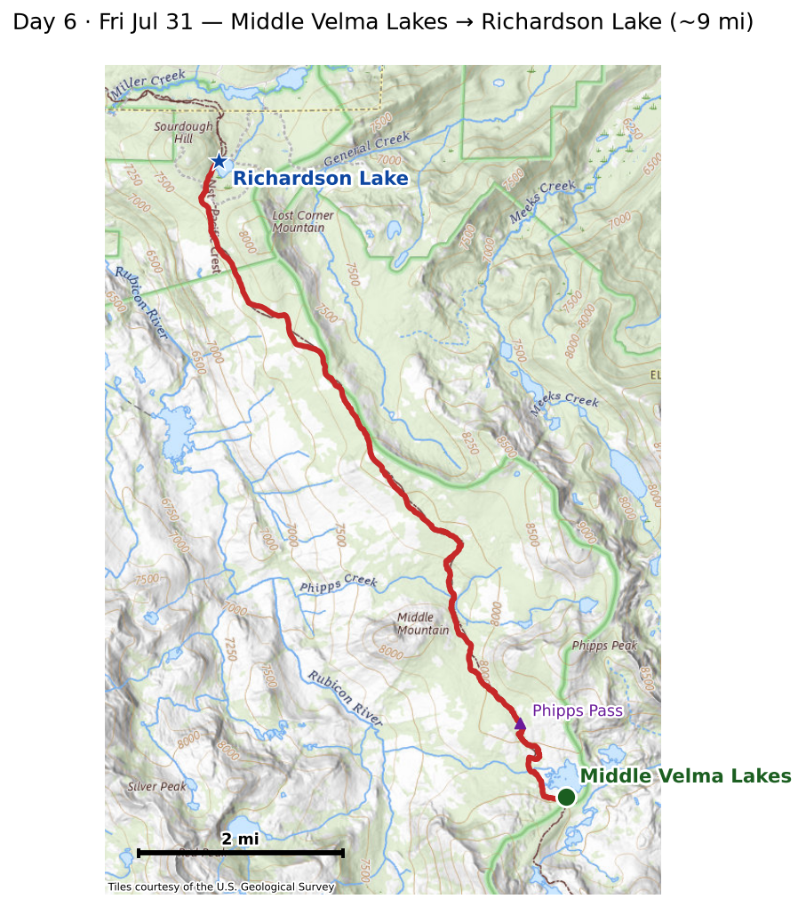 Map of Day 6